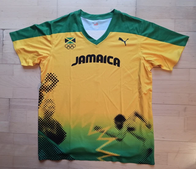 PUMA JAMAICA USAIN Bolt Tank Top Singlet Tank Top Sleeveless Rio