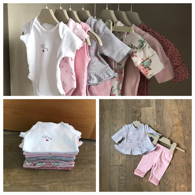 Tiny/Early/ Premature Baby Girls Clothes Bundle Great Condition.
