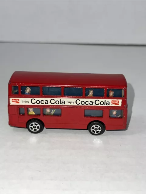 Corgi Juniors Daimler Fleetline London Double-Decker Coke-Cola Bus (Red 1:64) #1