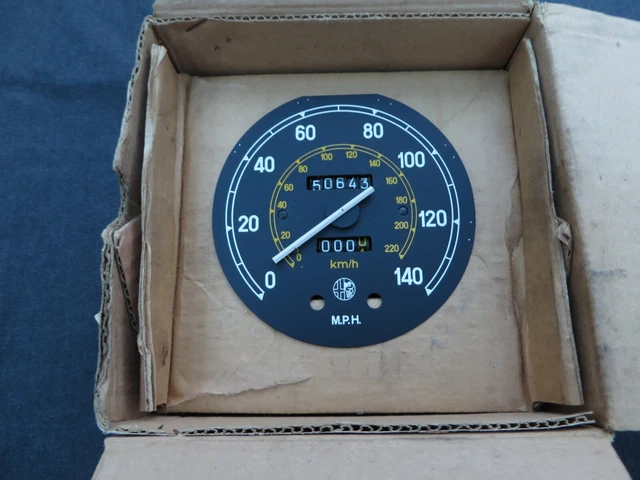 ALFA ROMEO ALFETTA Speedometer MPH Jaeger Italia 116.09.64