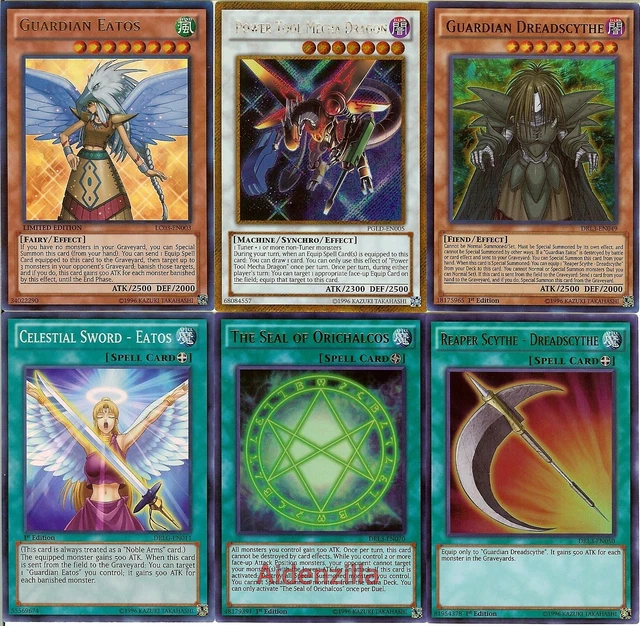 YUGIOH GUARDIAN DECK - Dreadscythe, Eatos, Grarl, Ceal, Kay'est - Rafael  $34.00 - PicClick