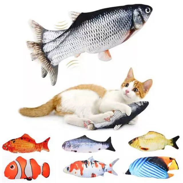 Jouet Pour Chat Interactif Réaliste Pour Animal De Compagnie 3D Doux En €