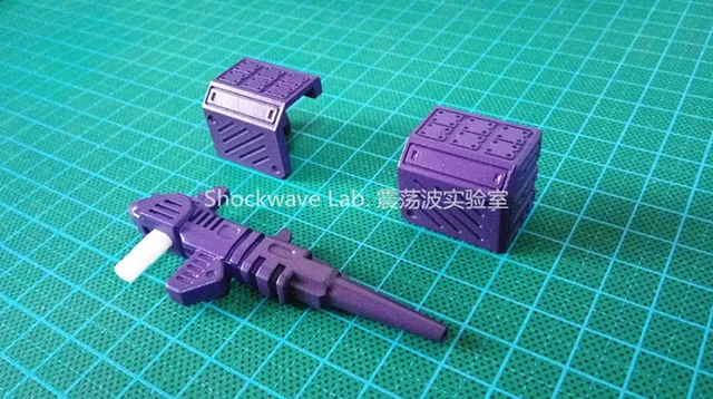 Shockwave Lab Sl-105 Enhanced Weapon Fill Parts Upgrade Kit For Transformation Kingdom Warpat I.1357965402