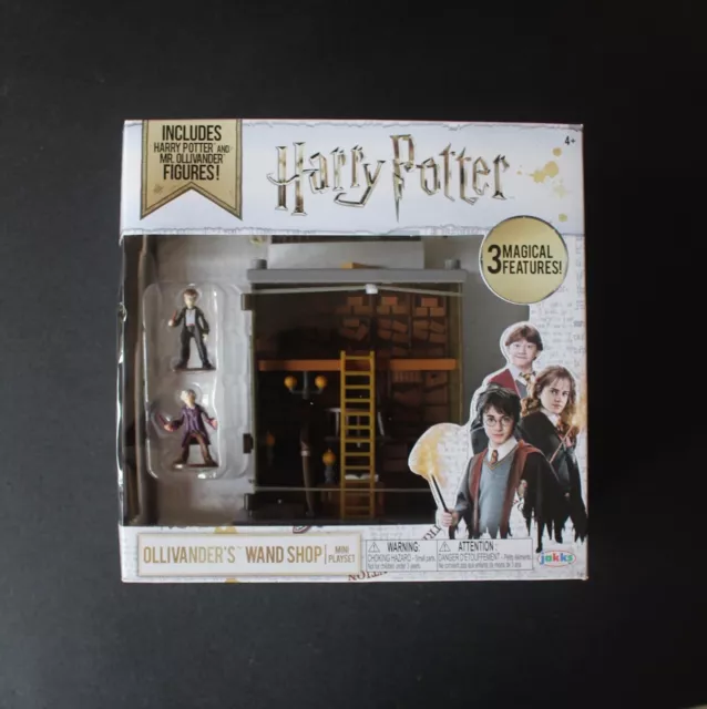 Harry Potter Ollivander's Wand Shop Mini Playset Jakks Pacific 2019 NIB Not Mint