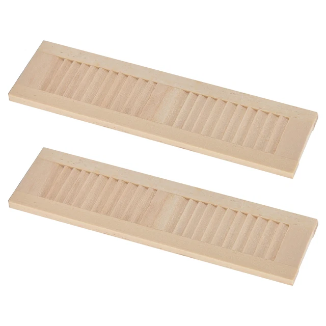 Dollhouse Blind Window Dollhouse Wooden Blind Window Help Develop Child'