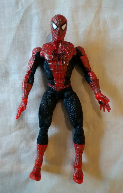 SPIDER-MAN 2 MOVIE ToyBiz Magnetic Spiral Spinning Action Figure