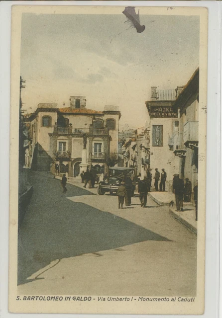 S.bartolomeo In Galdo -Benevento -Via Umberto I -Monumento Ai Caduti