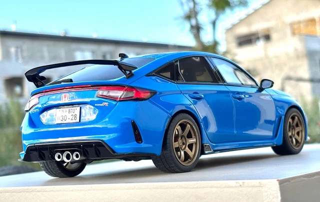1/18 MOTORHELIX HONDA Civic Type R ( FL5 ) De 2023 En Rouge Brillant