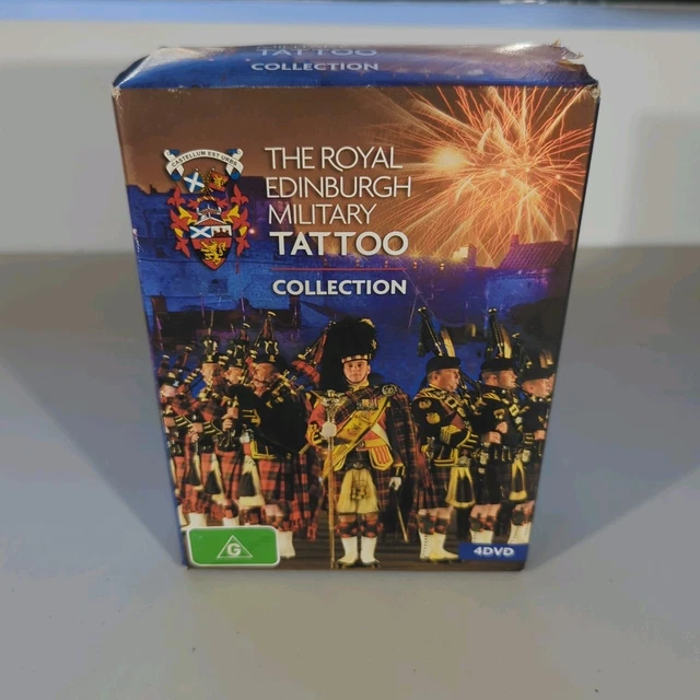 THE ROYAL EDINBURGH Military Tattoo Collection DVD 4-Disc
