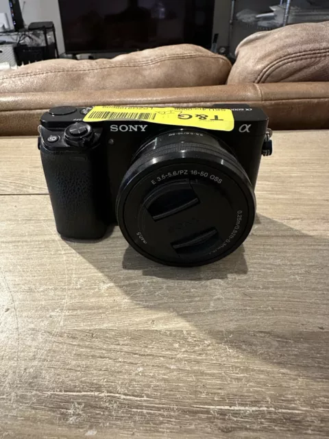 Sony Alpha A6000 24.3MP Digital Camera - Black Kit with 16-50mm