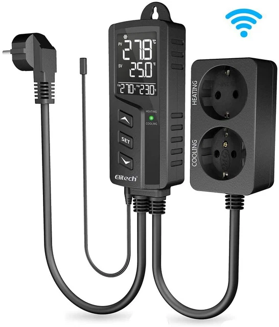 WF Temperatur Thermostat Hezung Kühlung Smart Steckdose Mt