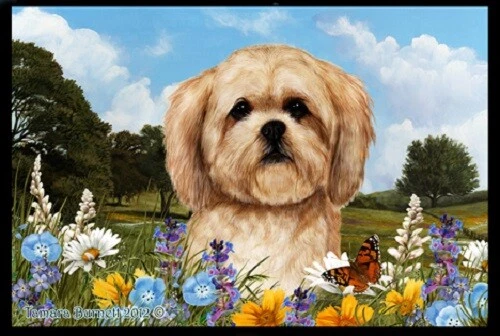 Summer Floor Mat - Lhasa Apso 39040