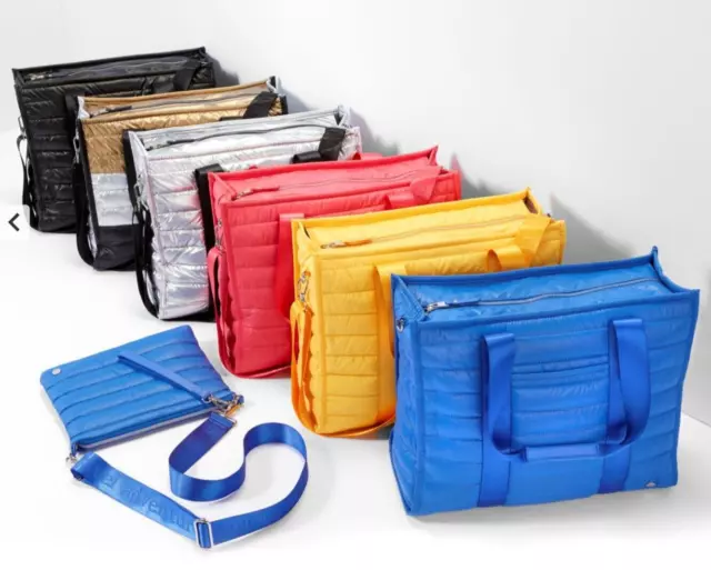 Samantha Brown Traveler's Delight: Versatile Tote & Crossbody 2-piece Set