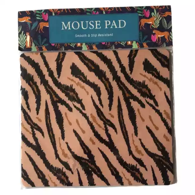 Best Brands NIP Animal Print Non Slip Mouse Pad For Computer Laptop PC 9x8 Inch