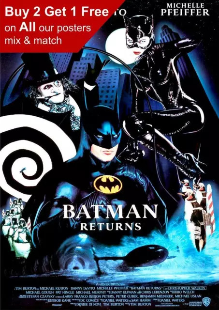 Batman Returns 1992 Movie Poster