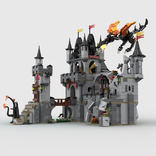 ZITIANYOUBUILD Bâtiment modulaire : château pour collection jouets de