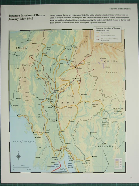 Affiche Jour De L'Elbe 1945 - Carte Seconde Guerre Mondiale - Reproduction Militaire