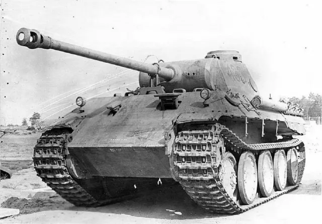 WW2 WWII Photo German Panzer V Panther Tank  World War Two Wehrmacht  4273