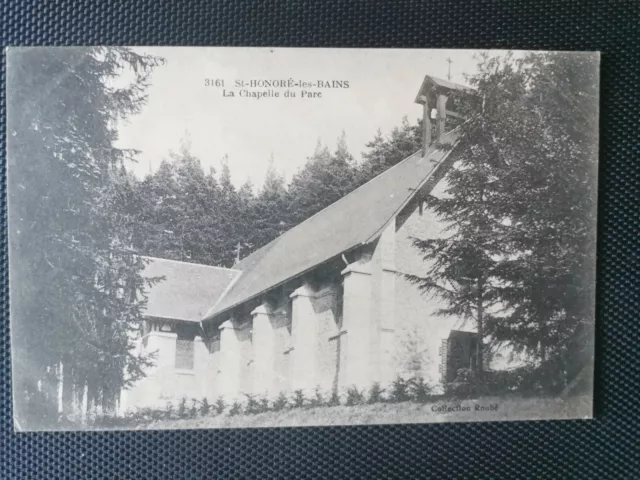 CPA 58 ST-HONORE-LES-BAINS - La Chapelle du Parc