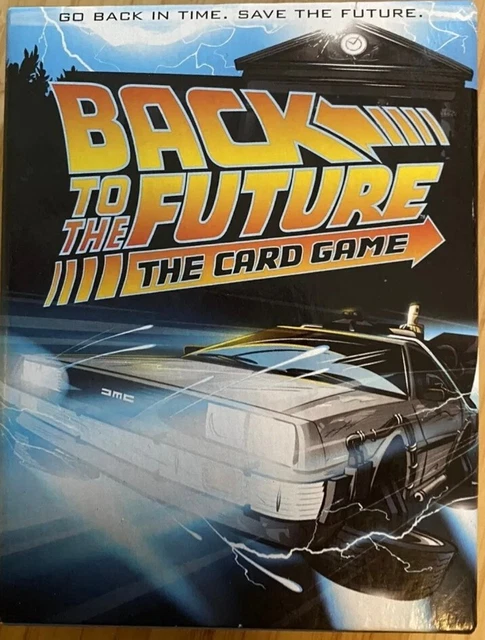 Gioco di carte Ritorno al Futuro divertente film a tema famiglia gioco completo in perfette condizioni