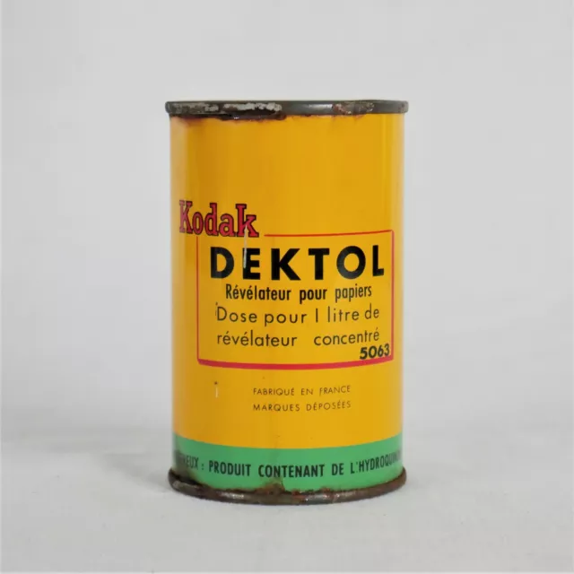 Kodak Dektol Révélateur pour papier Neuf d'ancien stock (NOS)