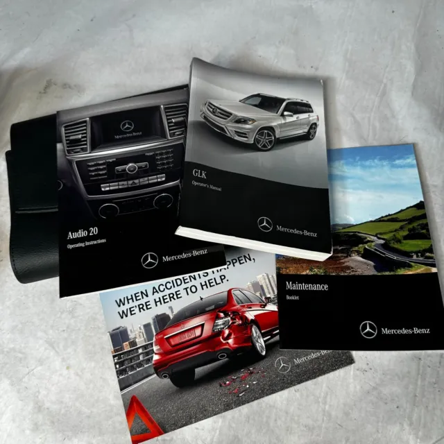 2015 Mercedes GLK Owners Instruction Operator Manual Set Genuine 2045847900