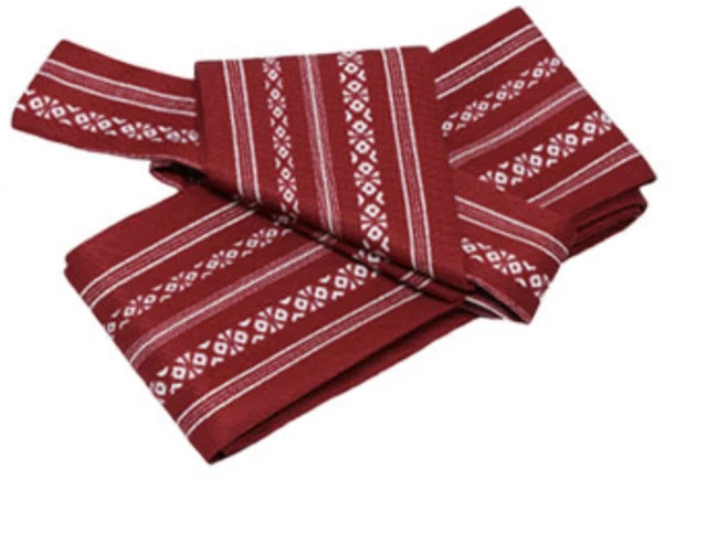 Japanese Traditional KAKU OBI Kimono Belt One Touch Easy Wear Red JAPAN