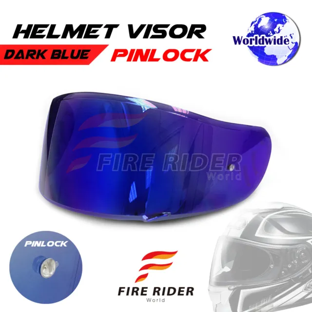 AU Racing Helmet Visor Shield Pinlock Pin BLUE For Shoei Neotec GT AIR GT-Air