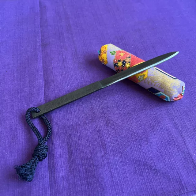 old japanese sword parts bashin kaokyutou samurai&ninja weapon bo spiks hidden