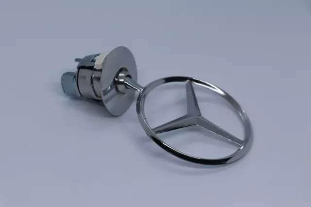 Neu Mercedes Benz Stern SCHWARZ GLÄNZEND W203 W204 W205 W211 W212 W213 W221  1pc 