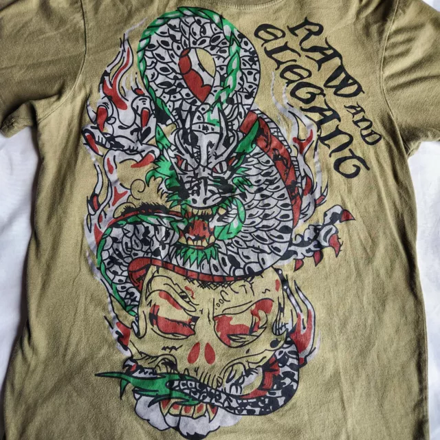 TAPOUT FIGHT CO Army Olive Green T-Shirt Mens Medium Eagle Fight UFC  Octagon $30.00 - PicClick