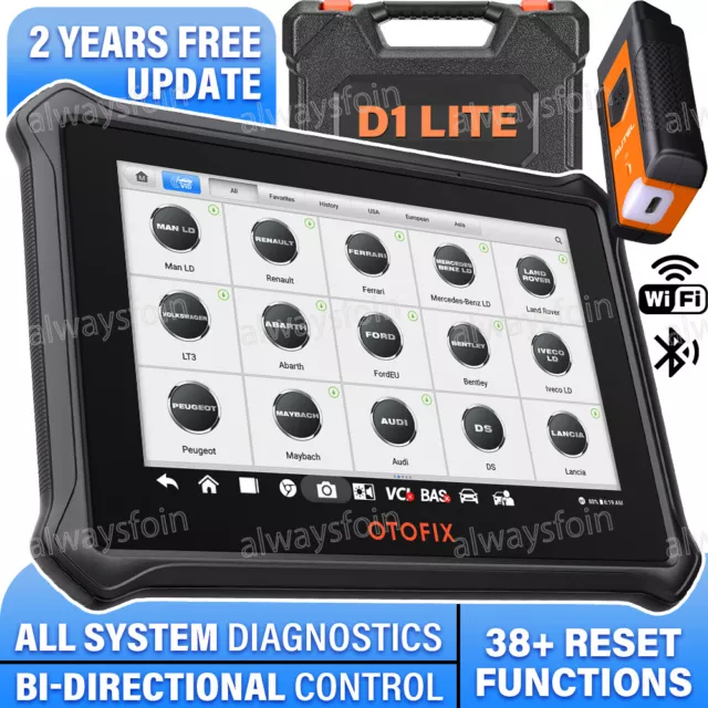 2023 OTOFIX D1 Lite Bidirectional All System Diagnostic Scanner