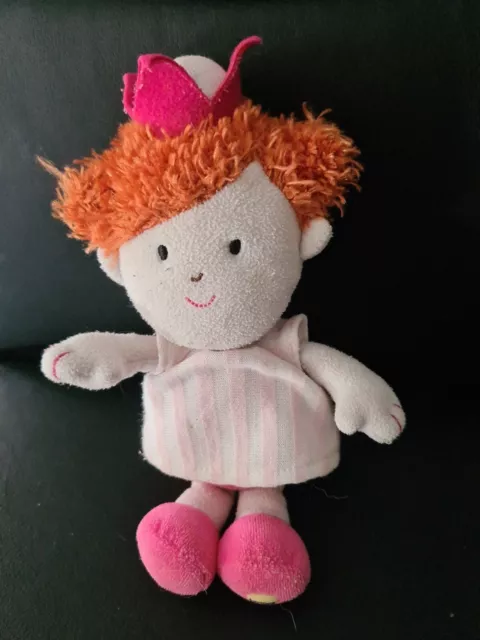 Doudou fille rose princesse LUMINOU - Poupée, Lutin Lumineux