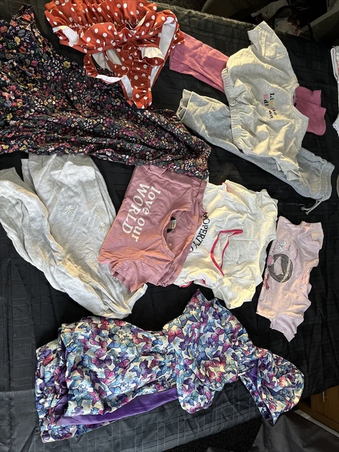 girls clothes bundle age 6-7 years F&F H&M Primark George
