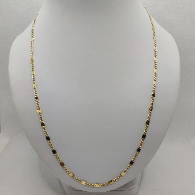 Collana maglia fune mm 6 placcata oro bianco in argento 925