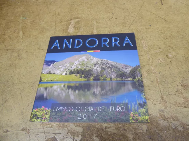 Andorra , KMS / Coin Set , 2017 , im Original Folder