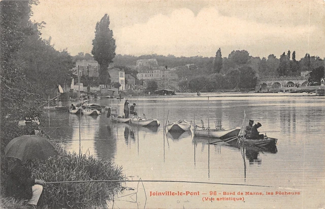 94-Joinville Le Pont-Pecheurs En Barque-N�6032-A/0039