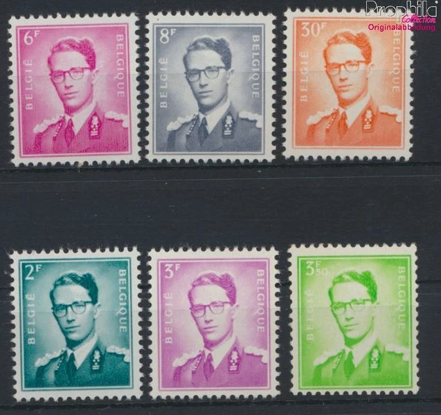 Belgique 1126y-1129y,1131y,1134y phosphoreszierend (9828966
