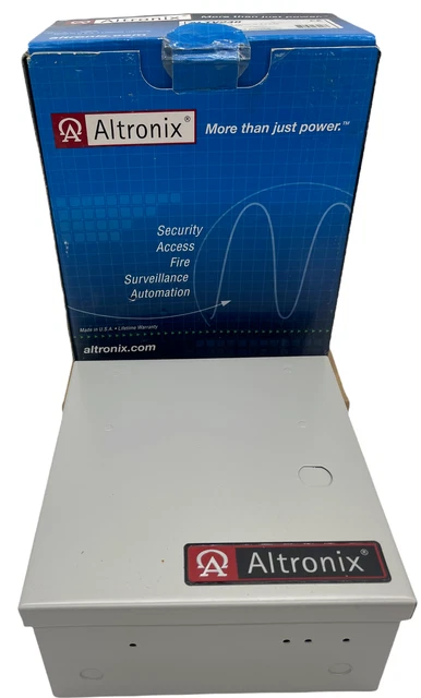 ALTRONIX ALTV248 Power Supply 8 Fuse 24Vac @ 4A or 28VAC @ 3.5 amp