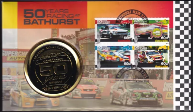 AUSTRALIA - 2012 '50 YEARS RACING at BATHURST' Medallion Limited Issue [E2305]