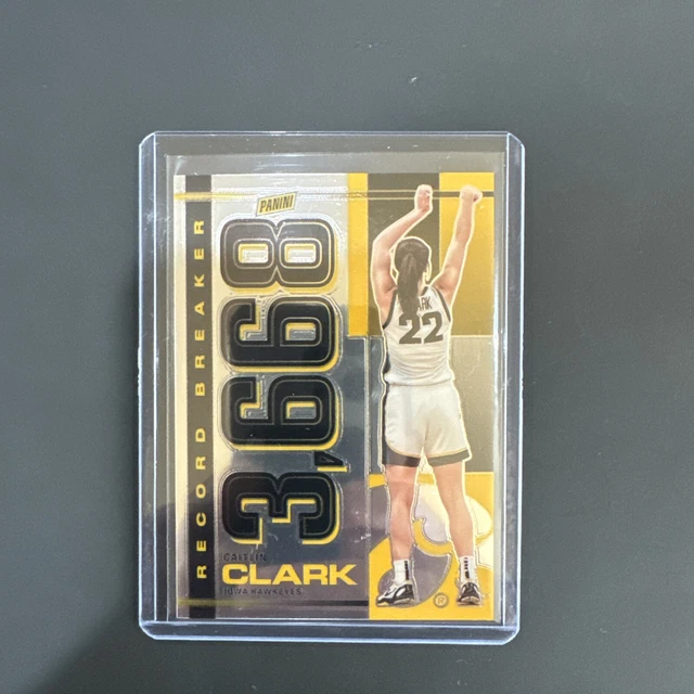 CAITLIN CLARK 2024 Panini Caitlin Clark Collection Chrome Record