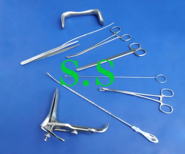 Gynecology Surgical Instruments Kit Forceps , Speculum