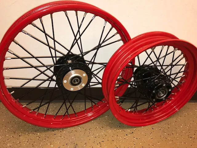 19 x 2.5 & 16 x 3 40 SPOKE Harley Nightster Sportster 883 1200 xl Wheel Set BLK 19 x 2.5 & 16 x 3 40 SPOKE Harley Nightster Sportster 883 1200 xl Wheel Set BLK