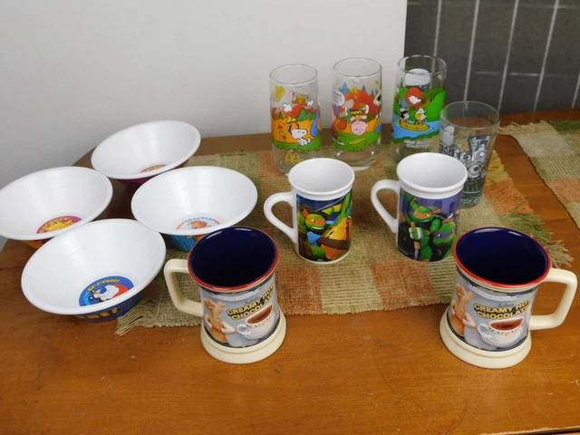 12 Collective Animation Merch 3 Camp Snoopy Ninja Turtle Polar Exp Kellogg's +