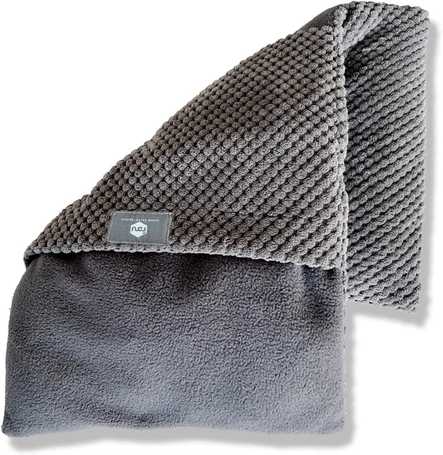 Cubierta lavable de almohadilla térmica ancha para microondas UNCN, almohadilla caliente para microondas para dolores