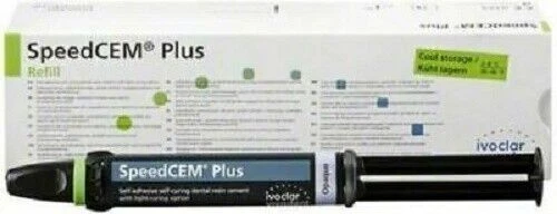 Ivoclar Vivadent Speedcem Plus Ciment résine auto-polymérisable 9 g TR