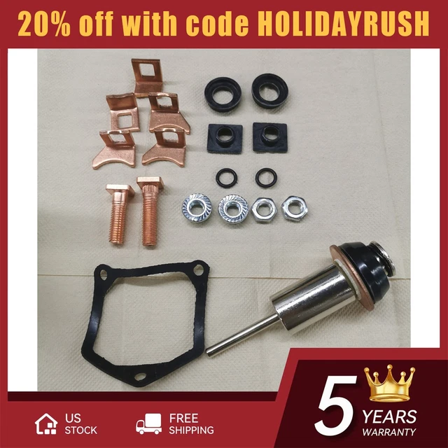 thumbnail image 2 of Starter Solenoid Repair Rebuild Kit – Contacts & Plunger For Toyota Denso (028000-3600) 2 of 4