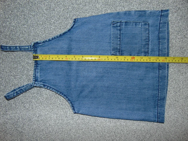 Bundle Mix, Girls' Denim Pinafore Dress & Skirt, Next, Age 2-3 Years, VGC 8