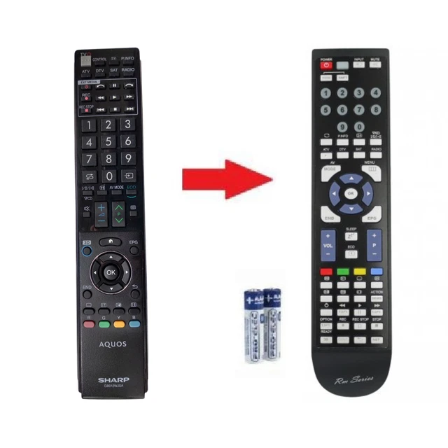 Original GB039WJSA Remote Control for Sharp Aquos Tvs