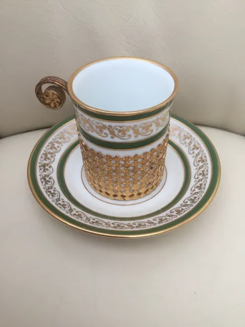 Limoges Vintage Miniature Cup & Saucer
